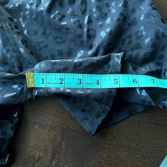 Black Leopard Shorts with Pockets NWT - Picture 6 of 6